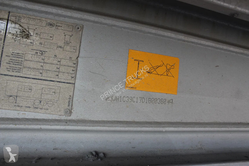 Semi reboque Benalu * 27 CUB * Lift Axle *