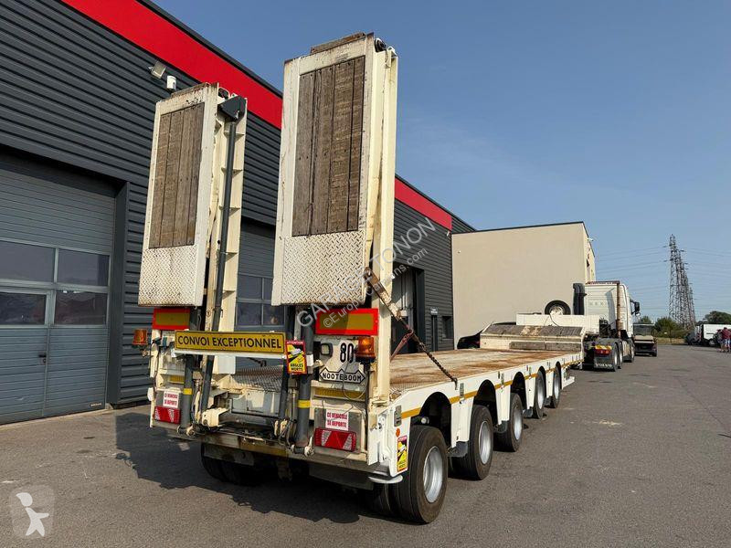 Semitrailer Nooteboom  PORTE ENGINS 5 ESSIEUX