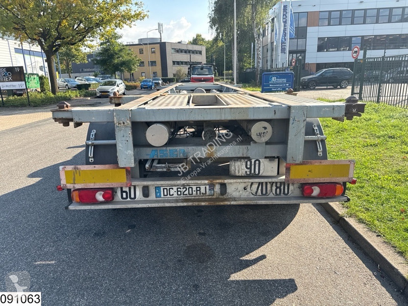 نصف مقطورة Asca Chassis 10 / 20 / 30 ft, ADR