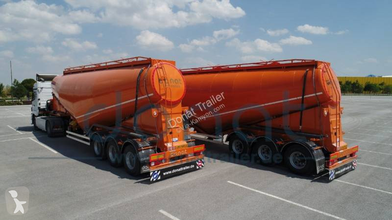 نصف مقطورة Donat Heavy Duty with Diesel Compressor