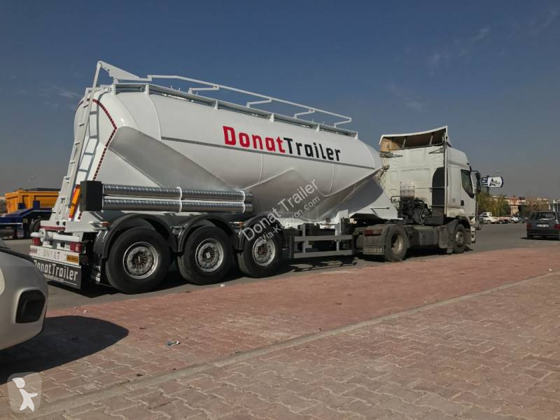 Semirimorchio Donat Aluminum Cement Dry Bulk Silo