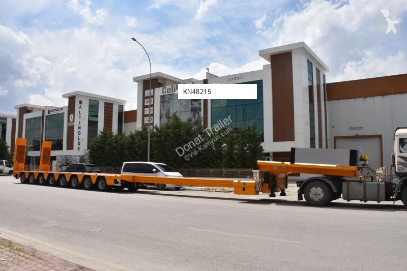 Donat 8 axle Heavy Duty lowbed with hydraulic...