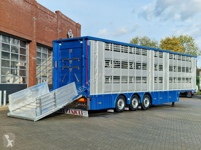 Náves Pezzaioli New 3 stock livestock trailer...