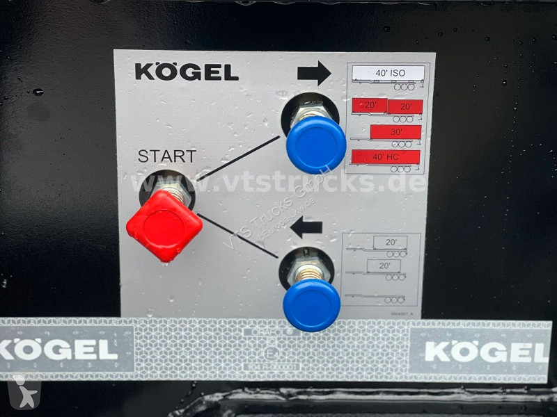 نصف مقطورة Kögel S24-2 BDF-Auflieger...