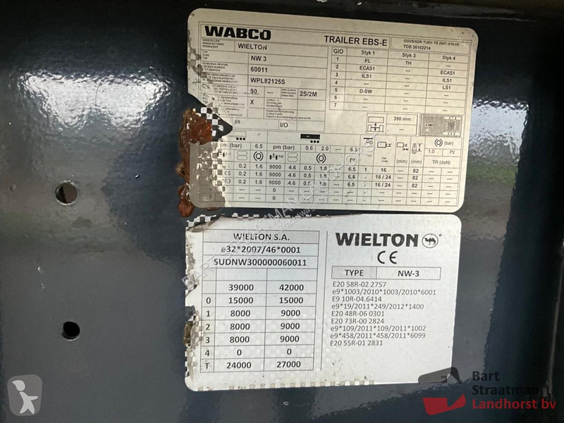 Semitrailer Wielton NW-3 26m3 kippertrailer 3...