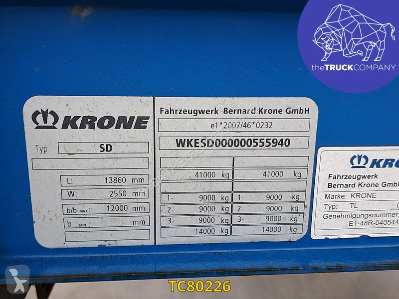 نصف مقطورة Krone
