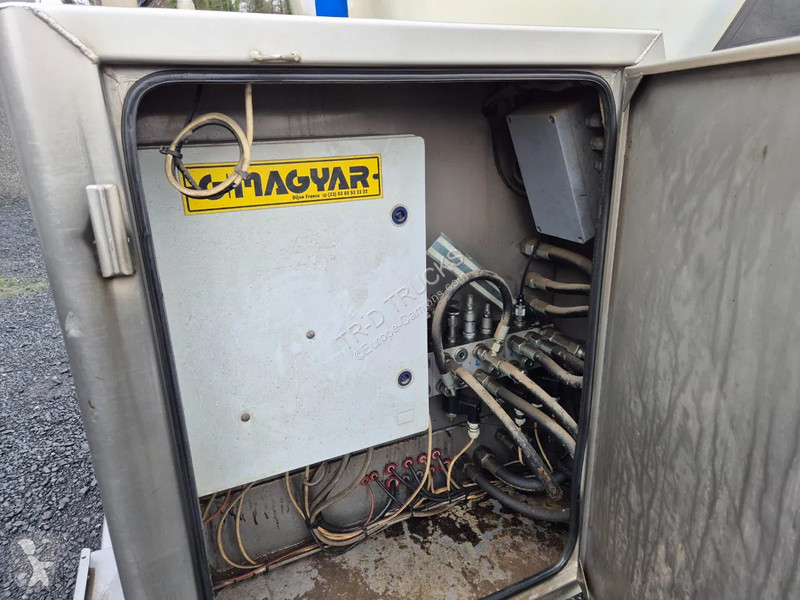 نصف مقطورة Magyar 29000L INSULATED INOX TANK -...