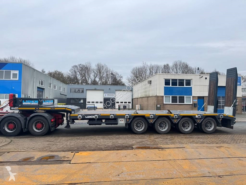 Трал Lider ld07 86 ton 4 axel steel spring UNUSED