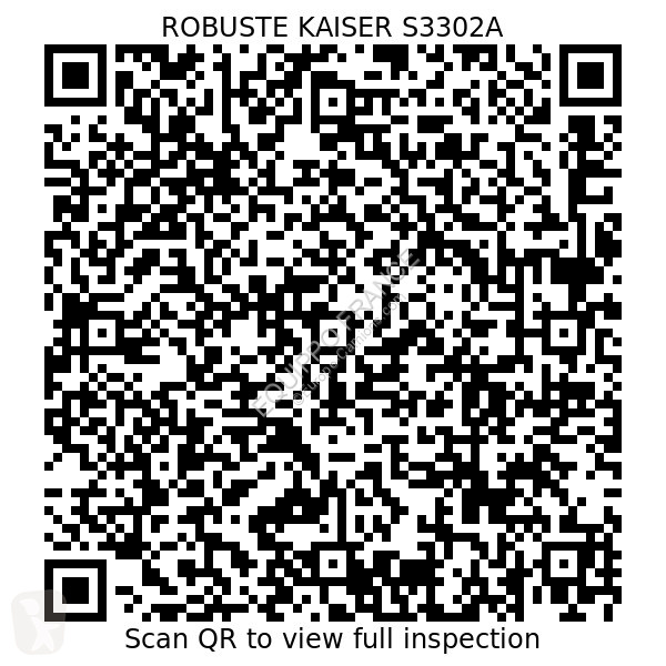 نصف مقطورة Robuste Kaiser S3302A Steel Trailer