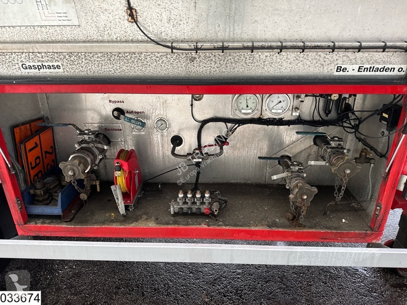 نصف مقطورة Burg Gas 50600 Liter, LPG GPL gas...