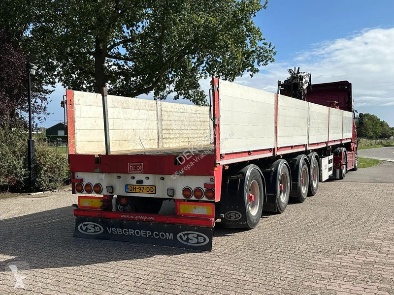 نصف مقطورة Floor 4 assen 130r KLEM 4 assen Hiab...