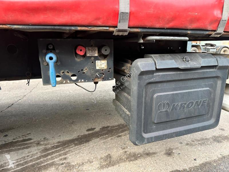 نصف مقطورة Krone Curtainsider Liftachse, Edscha...
