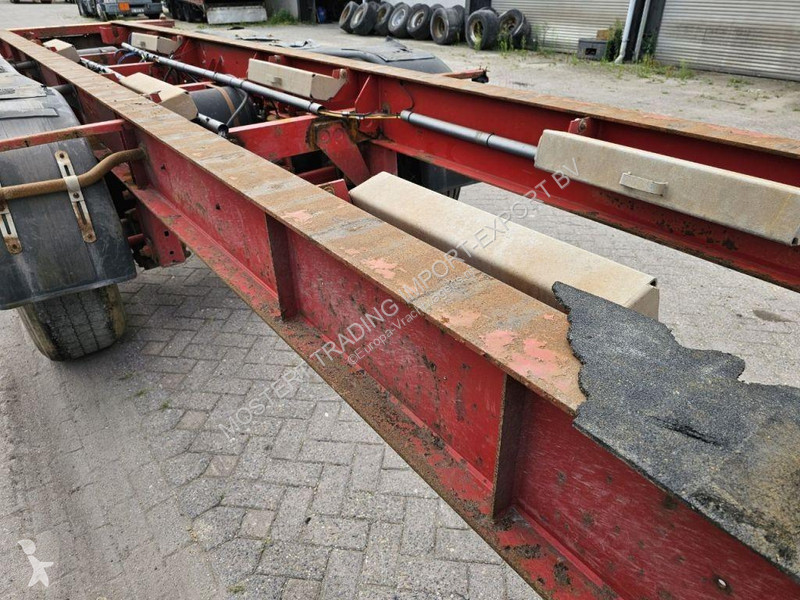 نصف مقطورة Pacton BPW Pacton Container Chassis...