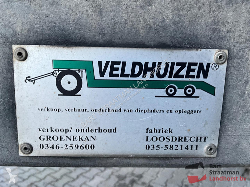 Semi reboque Veldhuizen P 31-7A 15t...