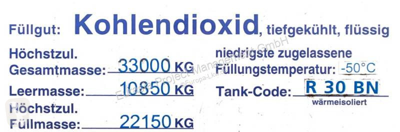 Semirimorchio Aurepa Gas tank semi-trailer used...