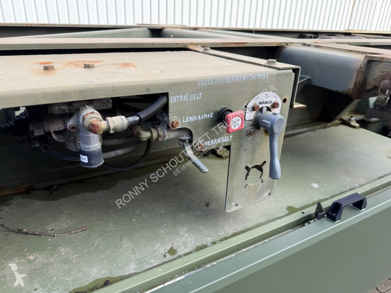 نصف مقطورة Doll U-74.0 3-Achs Containerchassis...