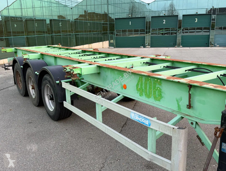 Semirimorchio Flandria 3 AXLE DRUM BRAKES LIFT...