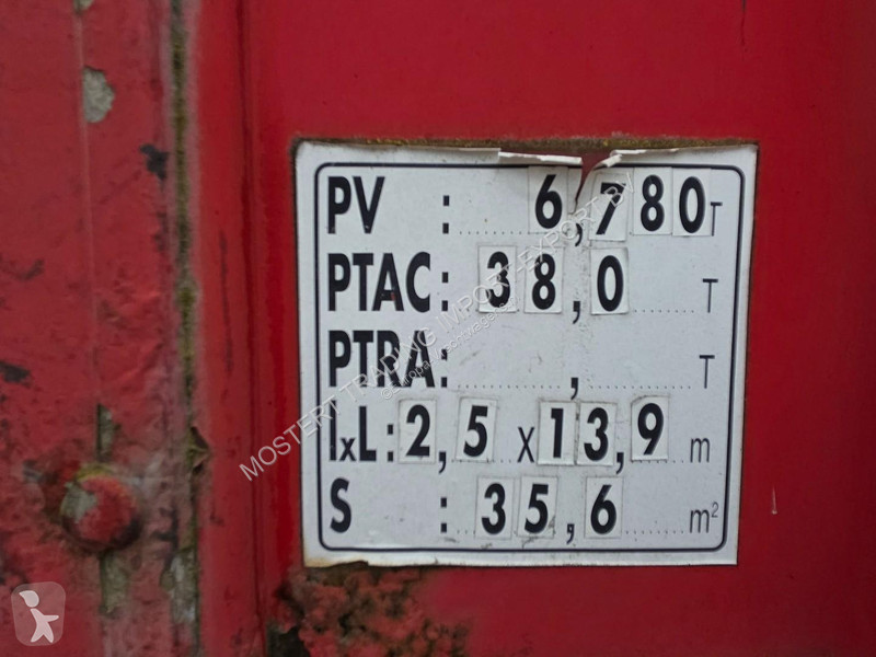 Semitrailer Fruehauf SMB - DISC Fruehauf 3-axle...