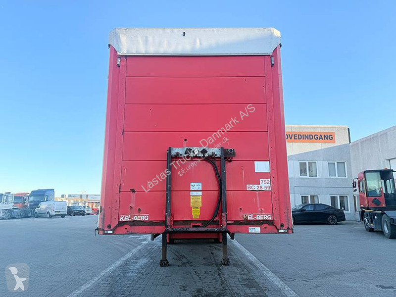 نصف مقطورة Kel-Berg Curtainsider / Planenauflieger