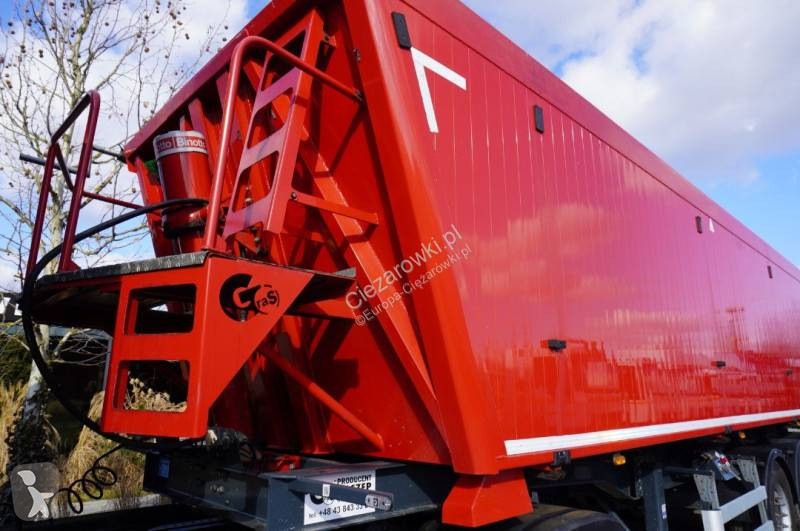 نصف مقطورة Gras GS 35.5t tipper semi-trailer /...