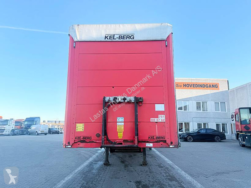 نصف مقطورة Kel-Berg Curtainsider /...