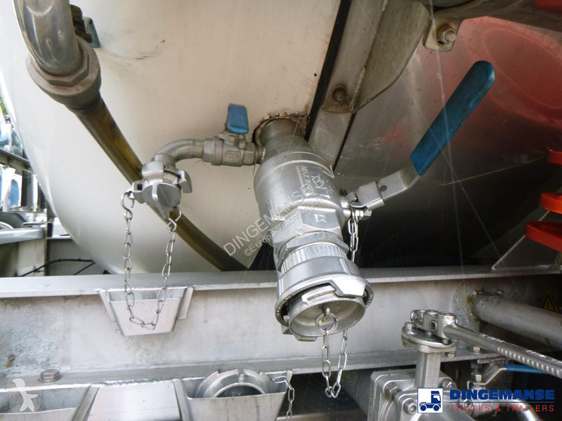 نصف مقطورة Parcisa Chemical tank inox L4BH 37.5...