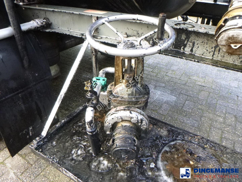 نصف مقطورة Magyar Bitumen / heavy oil tank inox...