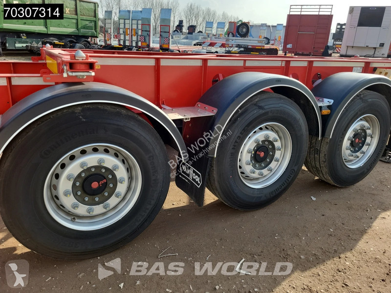 نصف مقطورة Van Hool 20ft