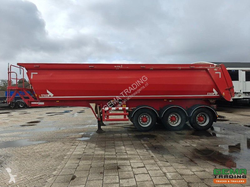 نصف مقطورة Stas S300CX 3-axle BPW - 29m³ -...