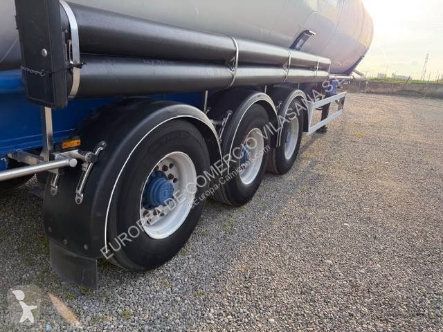 نصف مقطورة Feldbinder cisterna pulverulentos 62m3