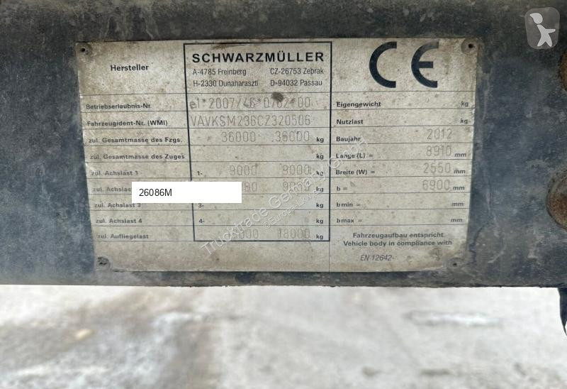 Oplegger Schwarzmüller 663 HKS2/E