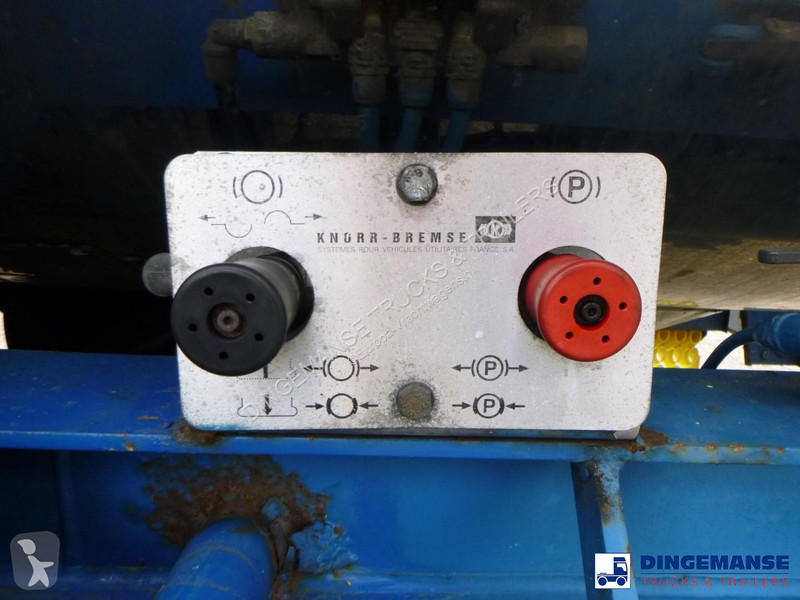 نصف مقطورة Magyar Chemical tank inox L4BH 32.9...