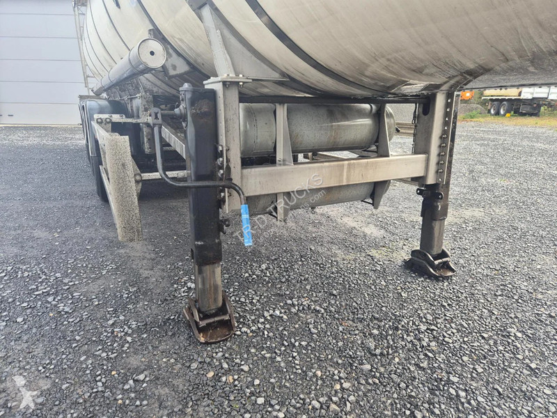 نصف مقطورة Van Hool 26500L INSULATED INOX TANK...