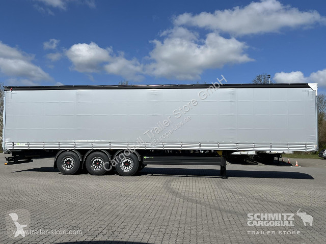 نصف مقطورة Berger Curtainsider Standard Getränke