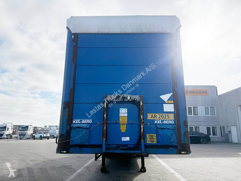 نصف مقطورة Kel-Berg Curtainsider / Planenauflieger