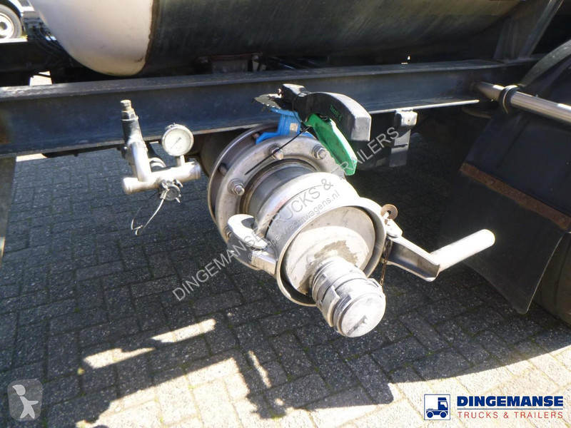 نصف مقطورة Magyar Chemical tank inox L4BH 32.5...