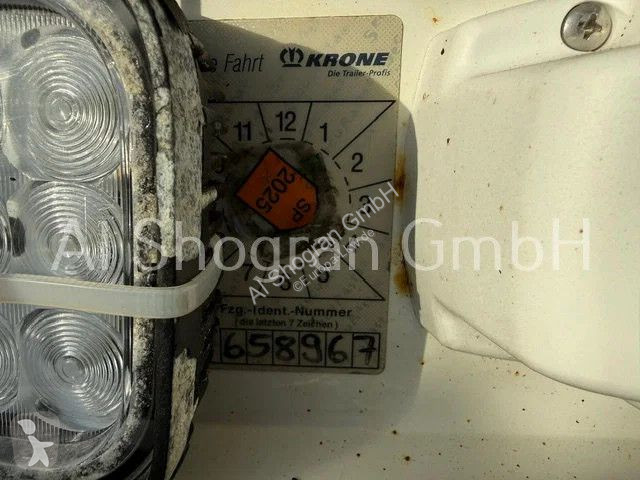 Oplegger Krone Mega / Edscha / Liftachse