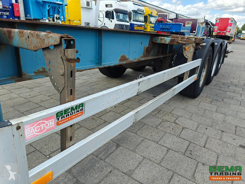 نصف مقطورة Pacton T3-007 3-Axle SAF - Drum...