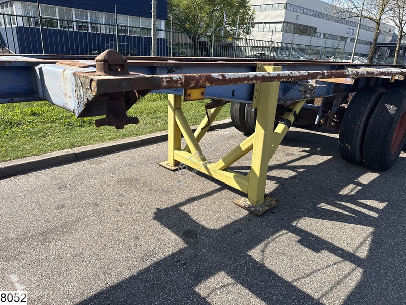 نصف مقطورة Groenewegen Chassis 20 ft,...