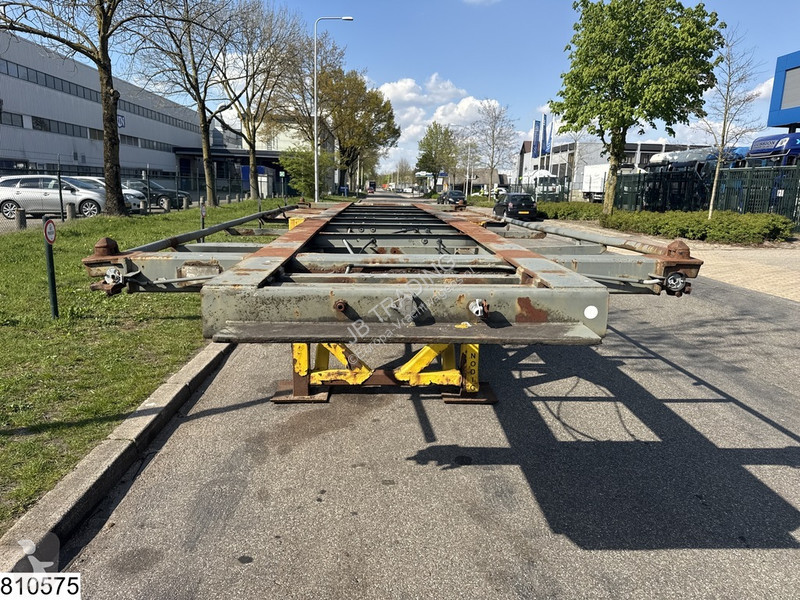 نصف مقطورة Groenewegen Chassis 20 ft,...