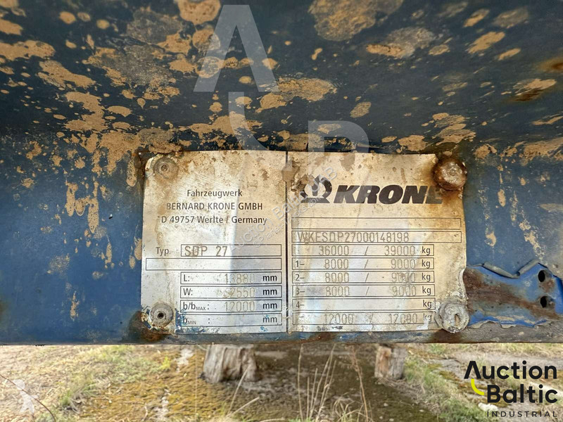 Полуприцеп Krone 27