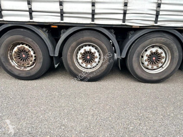 نصف مقطورة Krone N/A  27 CURTAINSIDE (SAF AXLES...