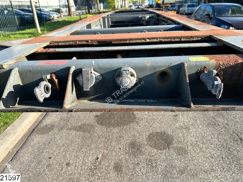 نصف مقطورة Van Hool Chassis 20 ft, Leaf spring