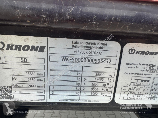نصف مقطورة Krone Curtainsider Standard