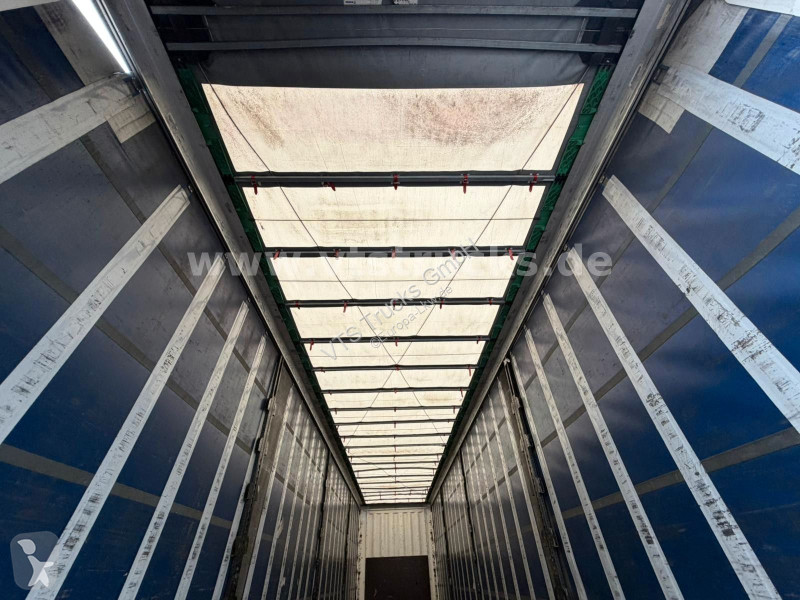 نصف مقطورة Krone Curtainsider, Edscha / MEGA /...