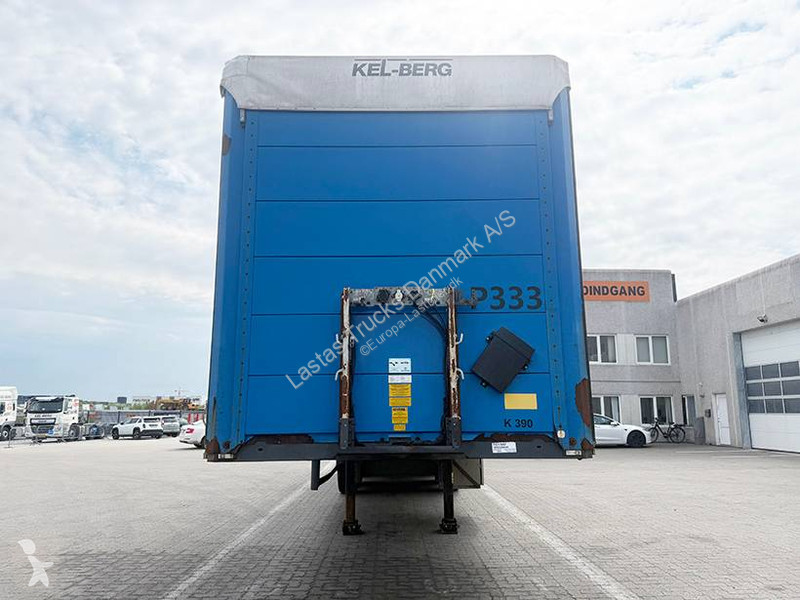 نصف مقطورة Kel-Berg Curtainsider / Planenauflieger