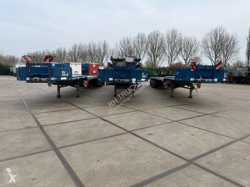 نصف مقطورة Broshuis 3 X 4AOU-58 3-15, 2014,...