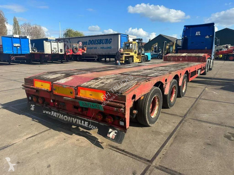نصف مقطورة Faymonville 3 AXLE STEERING , DOUVLE...