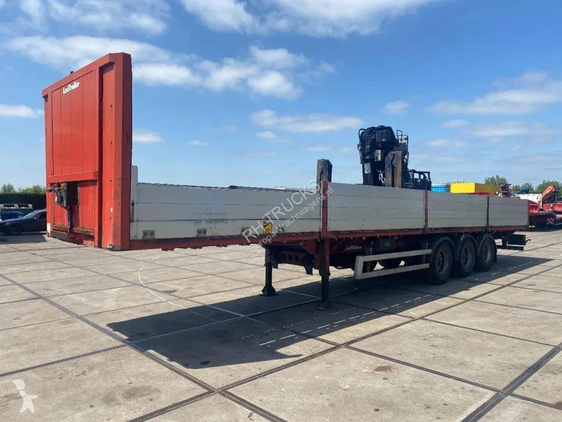 نصف مقطورة Lecitrailer 3 AXLE - BPW + HIAB R165 F3