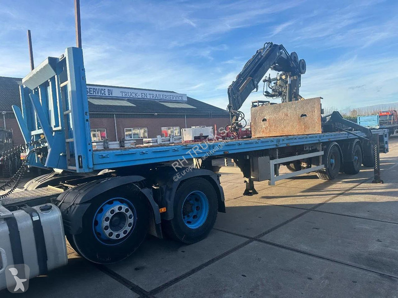 نصف مقطورة Floor FLO-18-30H2 HIAB Roller 165-F3...